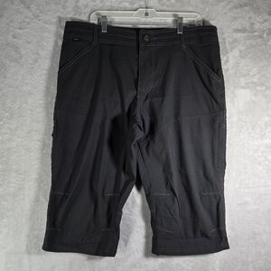 Kuhl Renegade Krux Shorts Mens Size 38 Dark Gray Capris Rock Climbing 17"